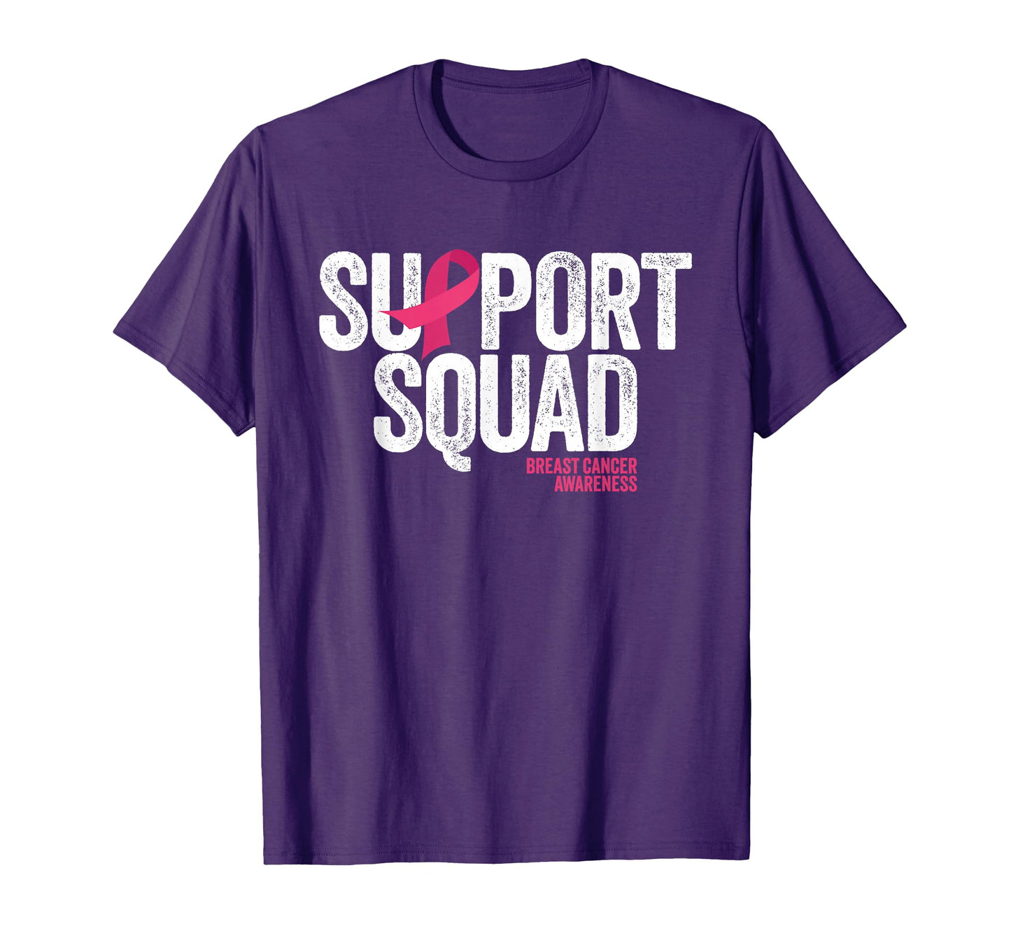 Breast Cancer Shirts Support Squad Breast Cancer Awareness T-Shirt
