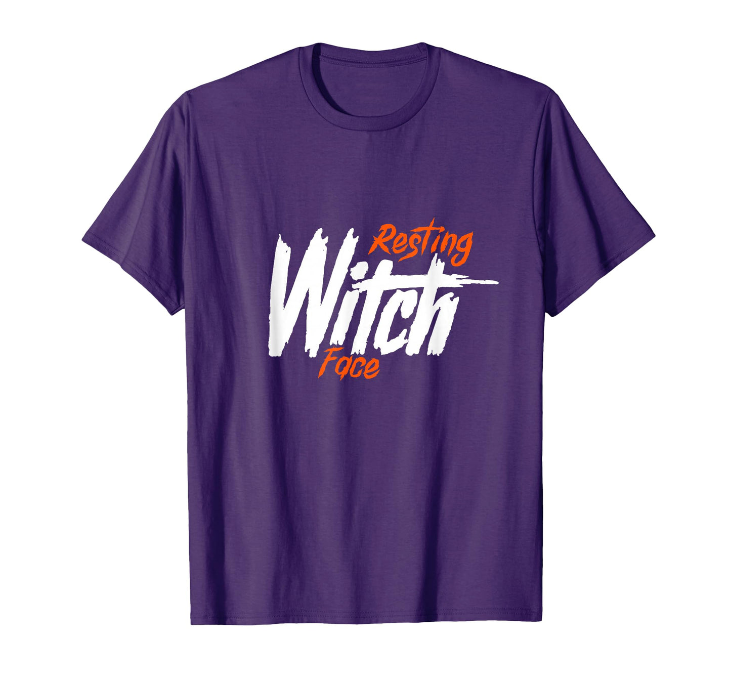 Resting Witch Face Funny Halloween Pun Design T-Shirt