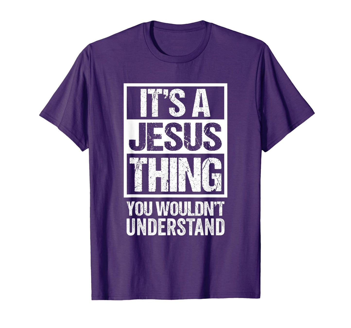 It's A Jesus Thing You Wouldn't Understand - First Name T-Shirt