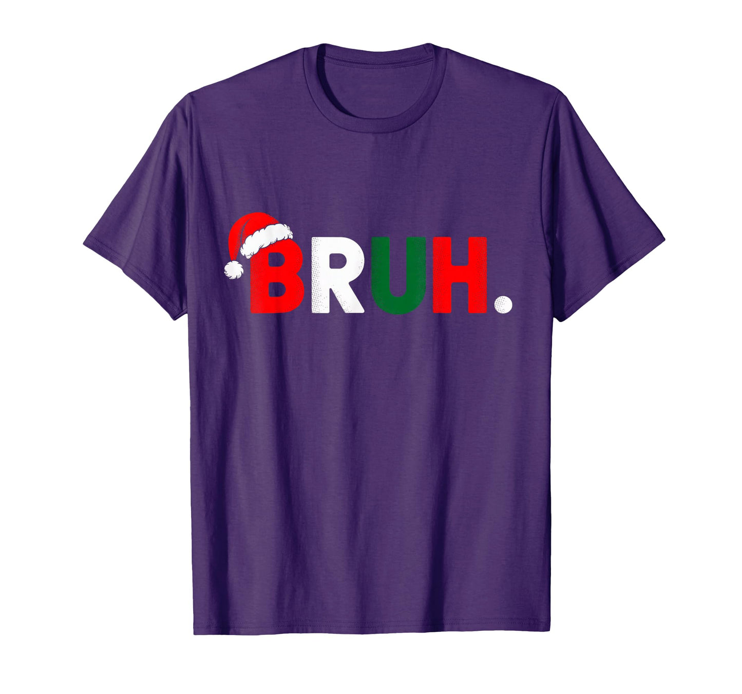Bruh Funny Christmas for Men Teens Boys Kids Xmas Pajamas T-Shirt