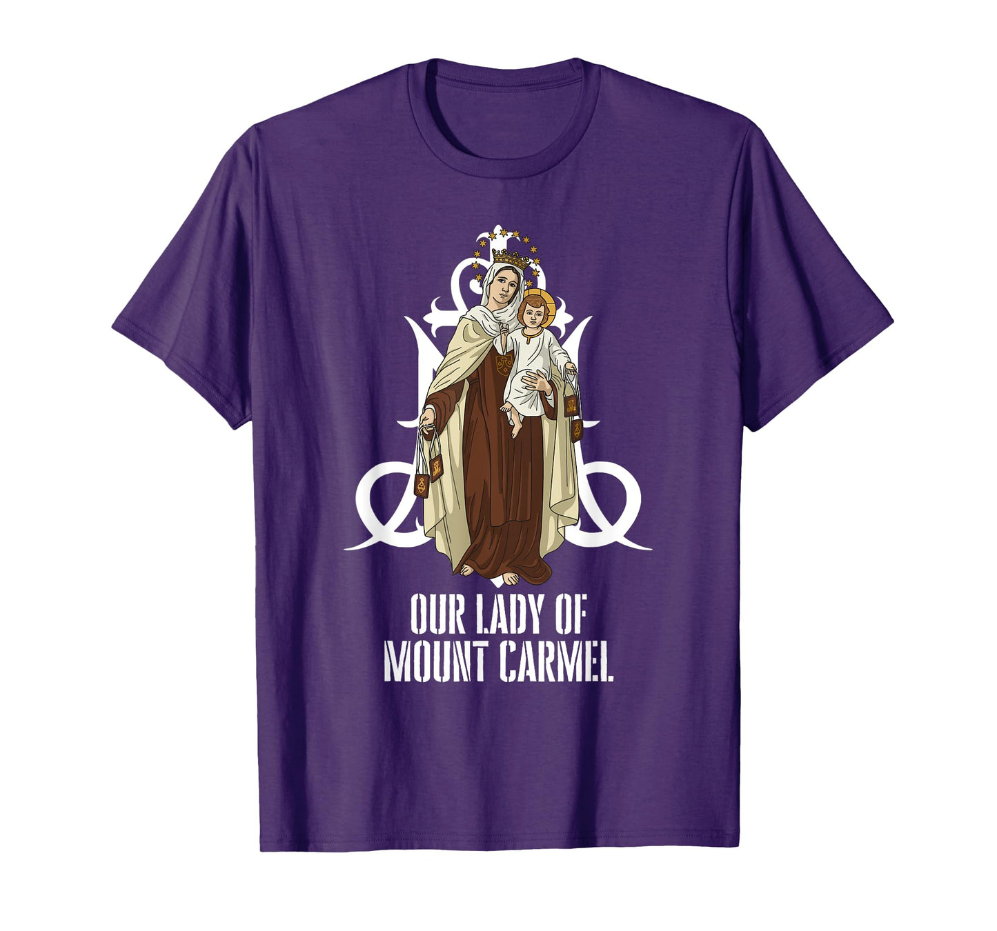 Our Lady of Mount Carmel Marian Catholic T-Shirt