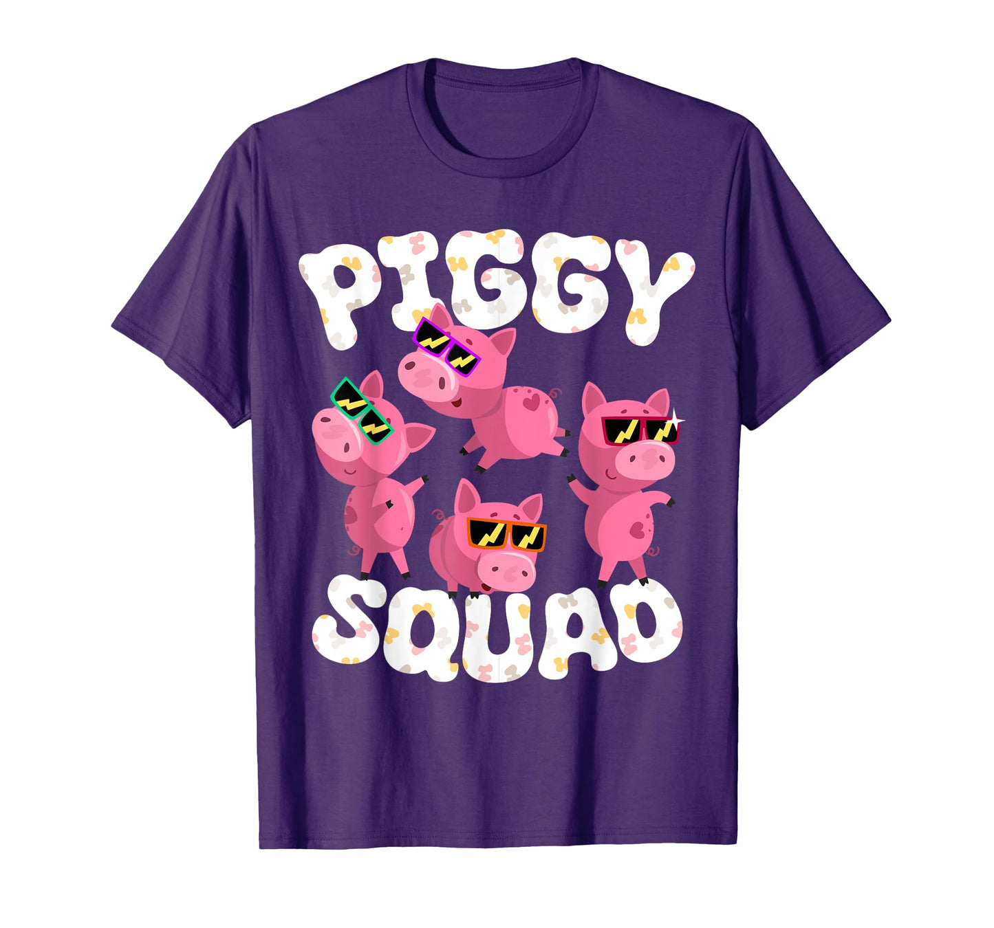 Piggy Squad Pig Farmer Animal Lovers Farming Farm T-Shirt