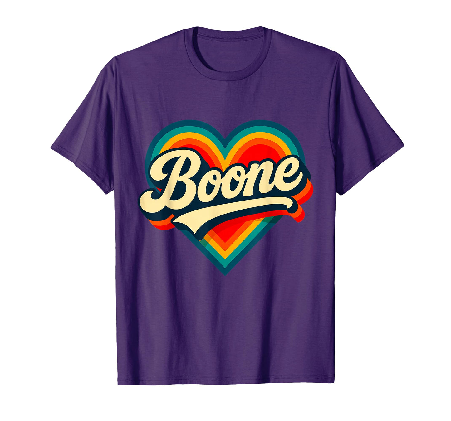 Vintage Boone Name Lover Retro Men Women Kids T-Shirt