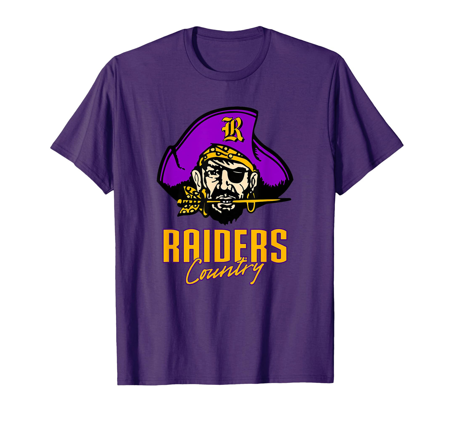 Reynoldsburg Raiders Logo Country HS T-Shirt