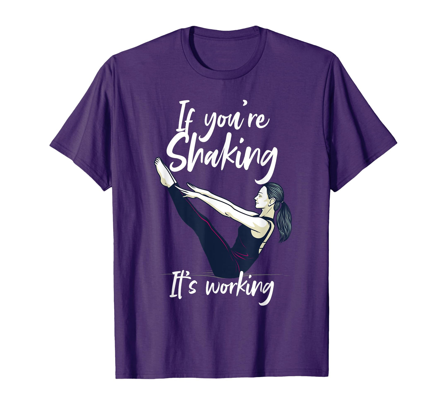 Funny Pilates For Women Men Gym Fitness Instructor Workout T-Shirt