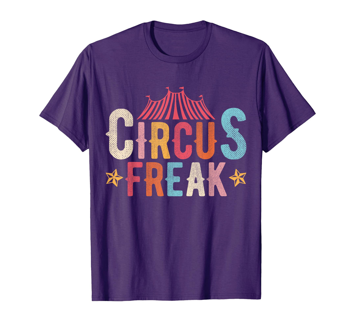 Circus Freak Circus Enthusiast Performers Vintage Retro T-Shirt
