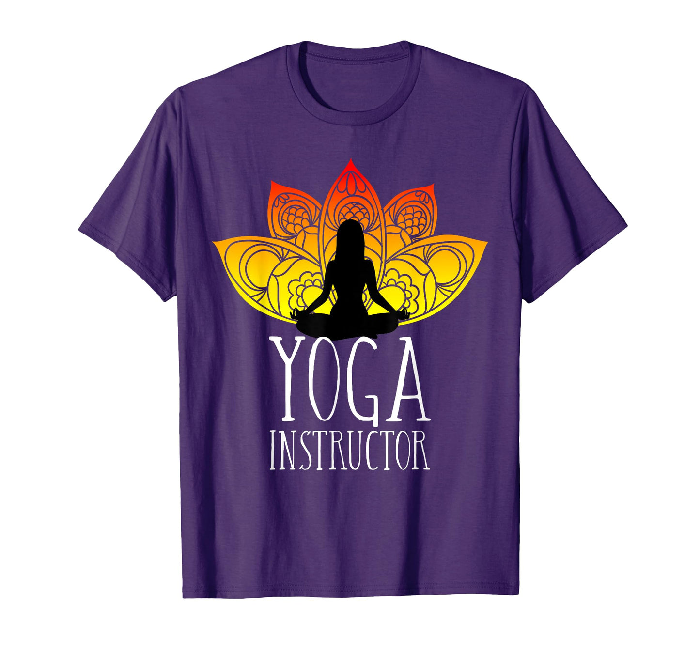 Yoga Instructor Trainer Teacher Namaste Zen Mindfulness Yoga Men Women T-Shirt