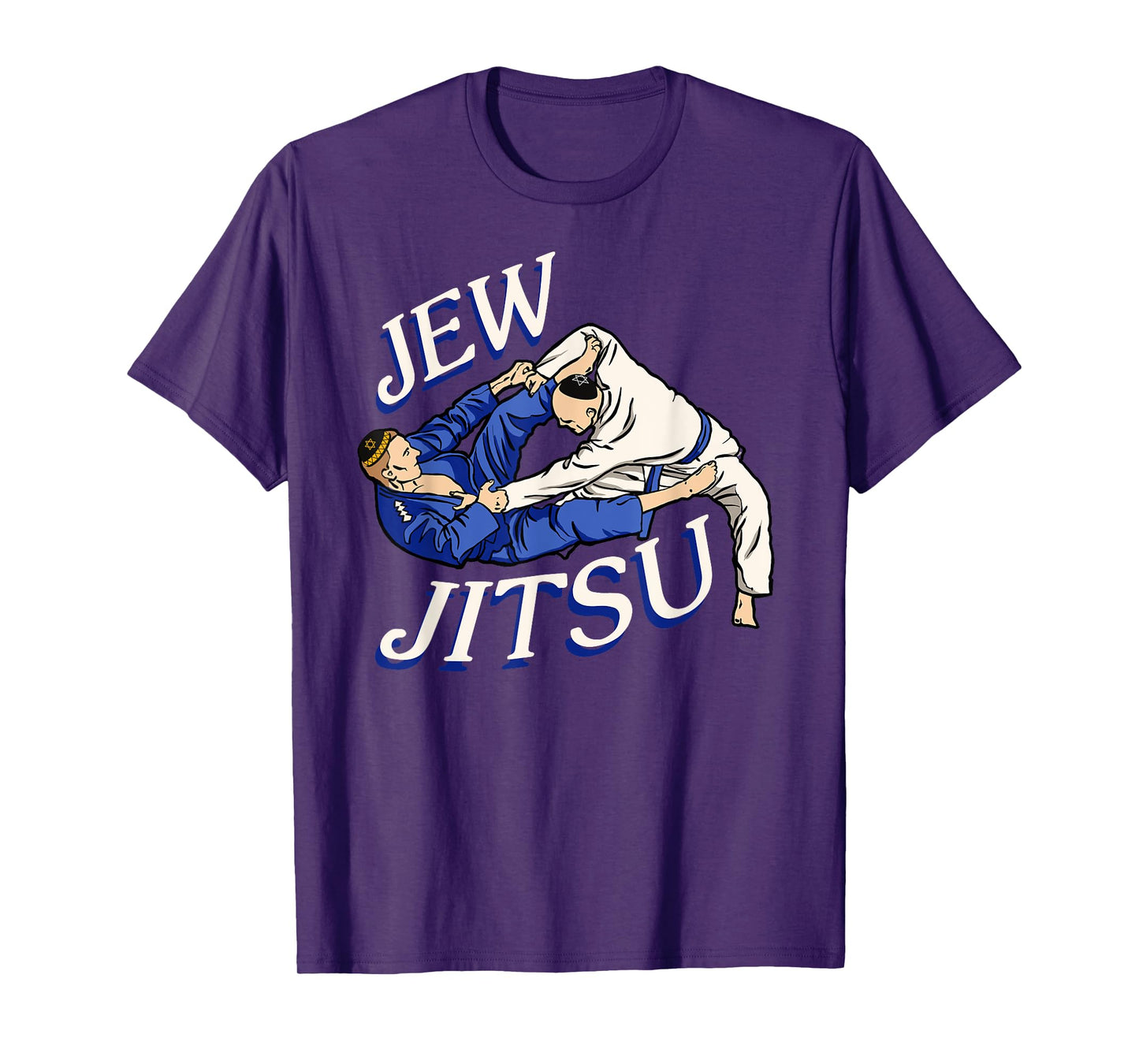 Funny Fighting Tshirt Jew Jitsu Mixed Martial Arts T-Shirt