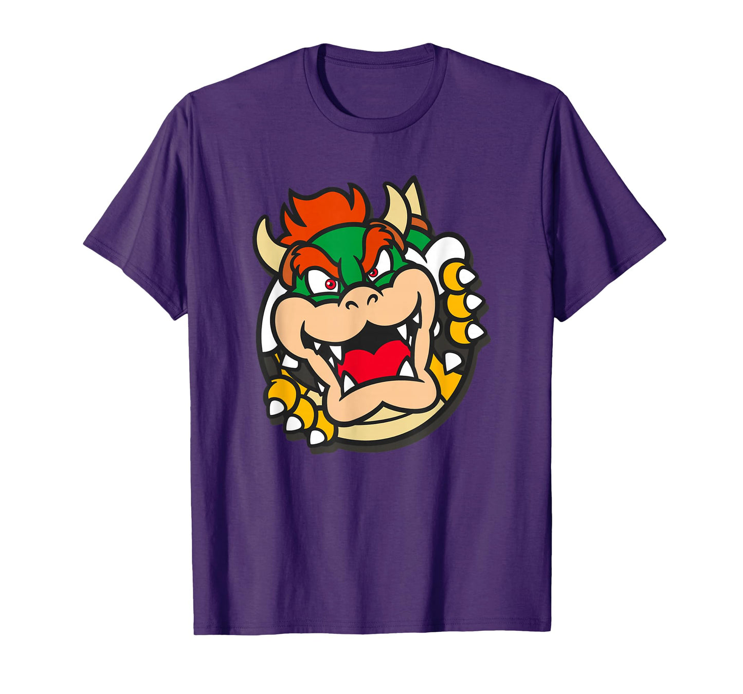 Super Mario Bowser Koopa Pop Out Portrait T-Shirt