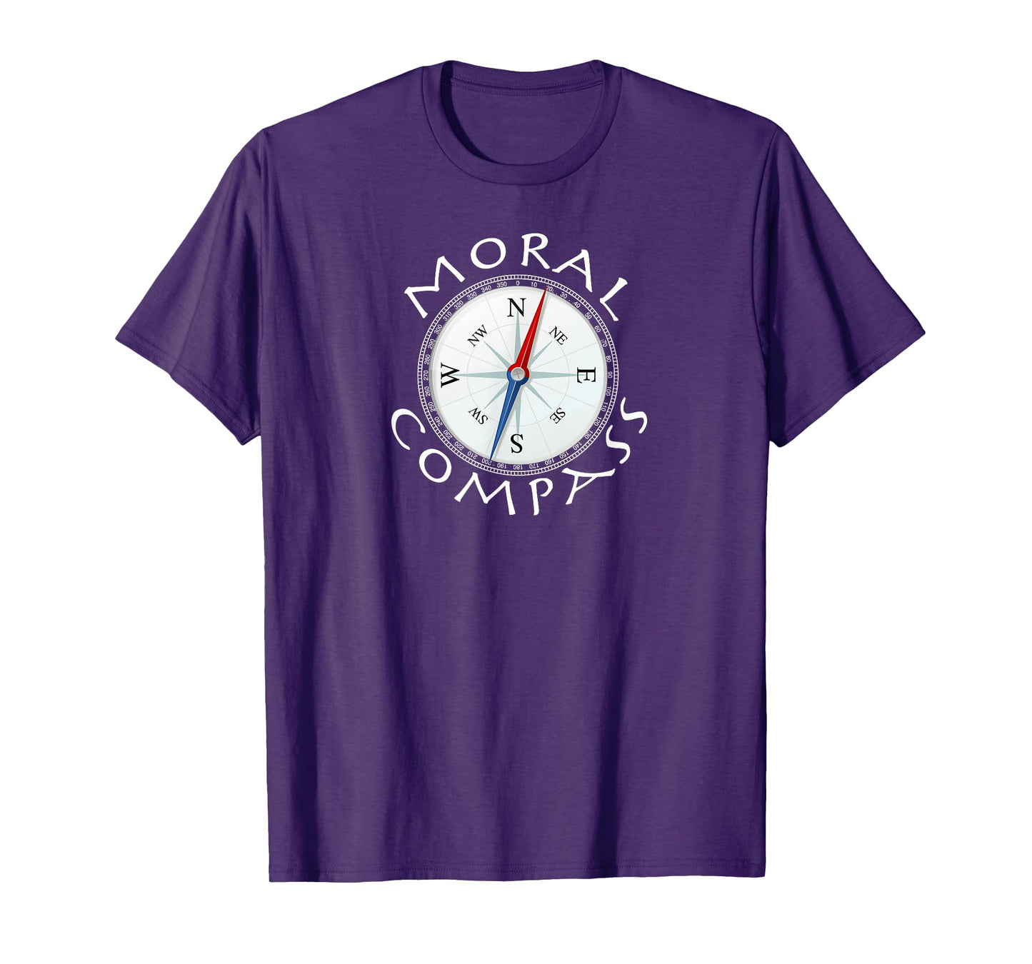 Moral Compass Tshirt Core Principles Standards Tee Shirt T-Shirt