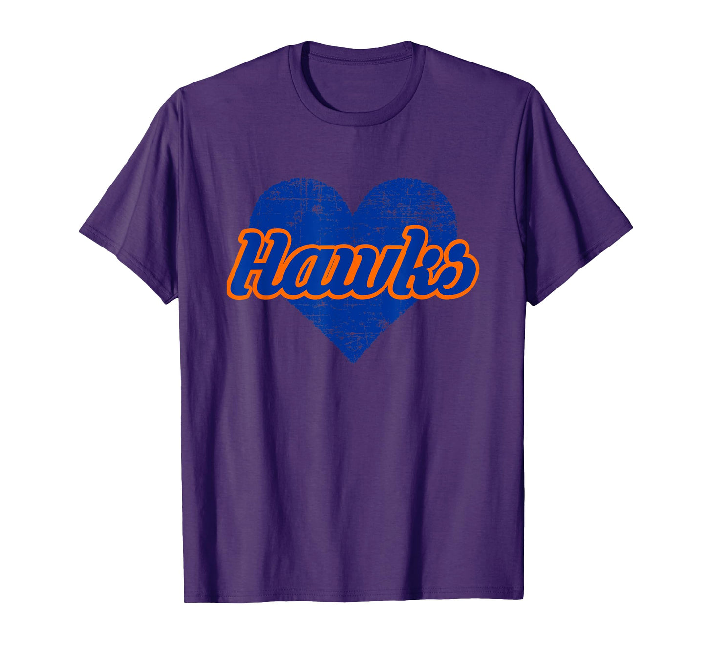 Riverton Hawks Over Heart T-Shirt