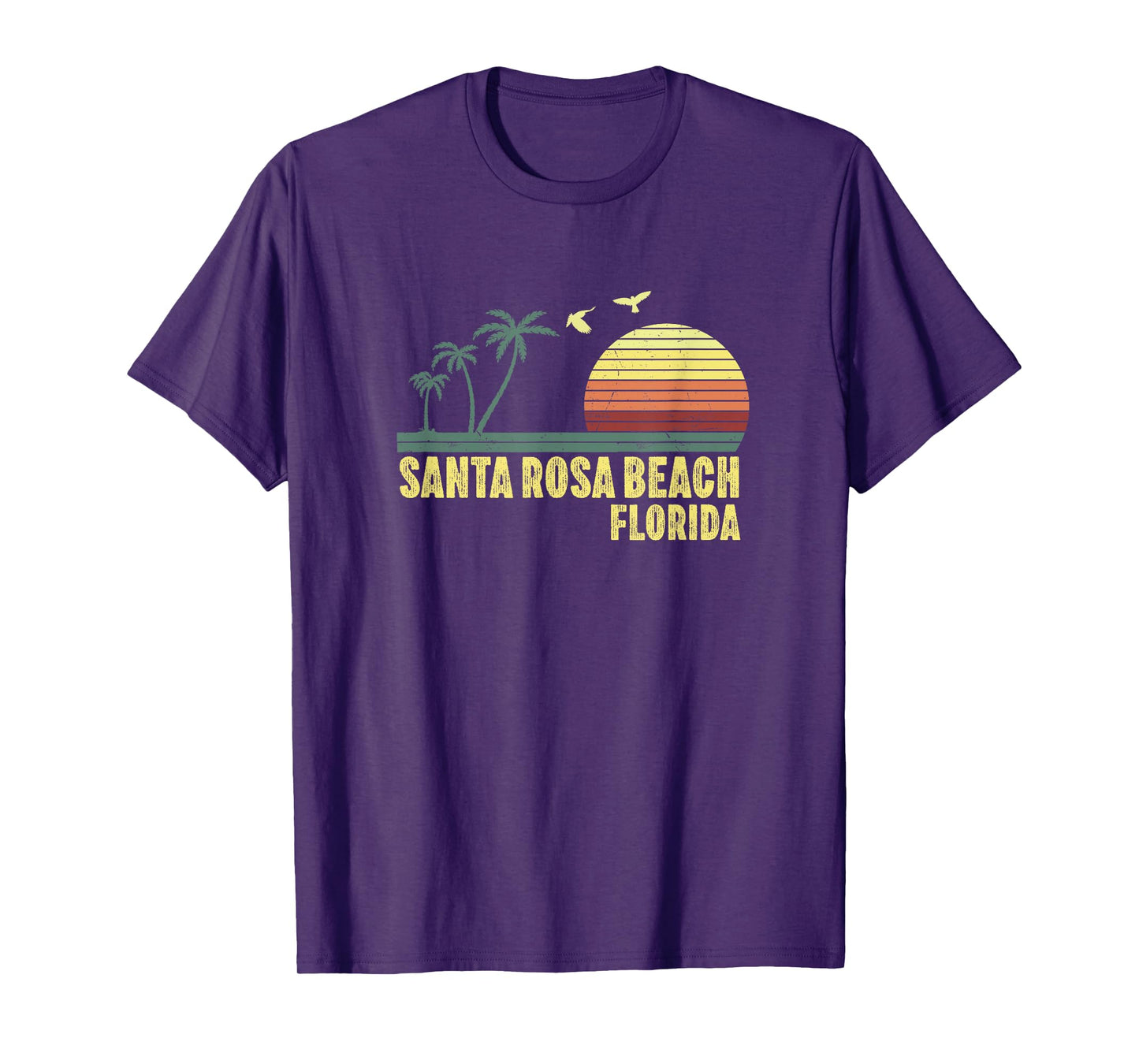 Santa Rosa Beach Florida Souvenir Walton County T-Shirt