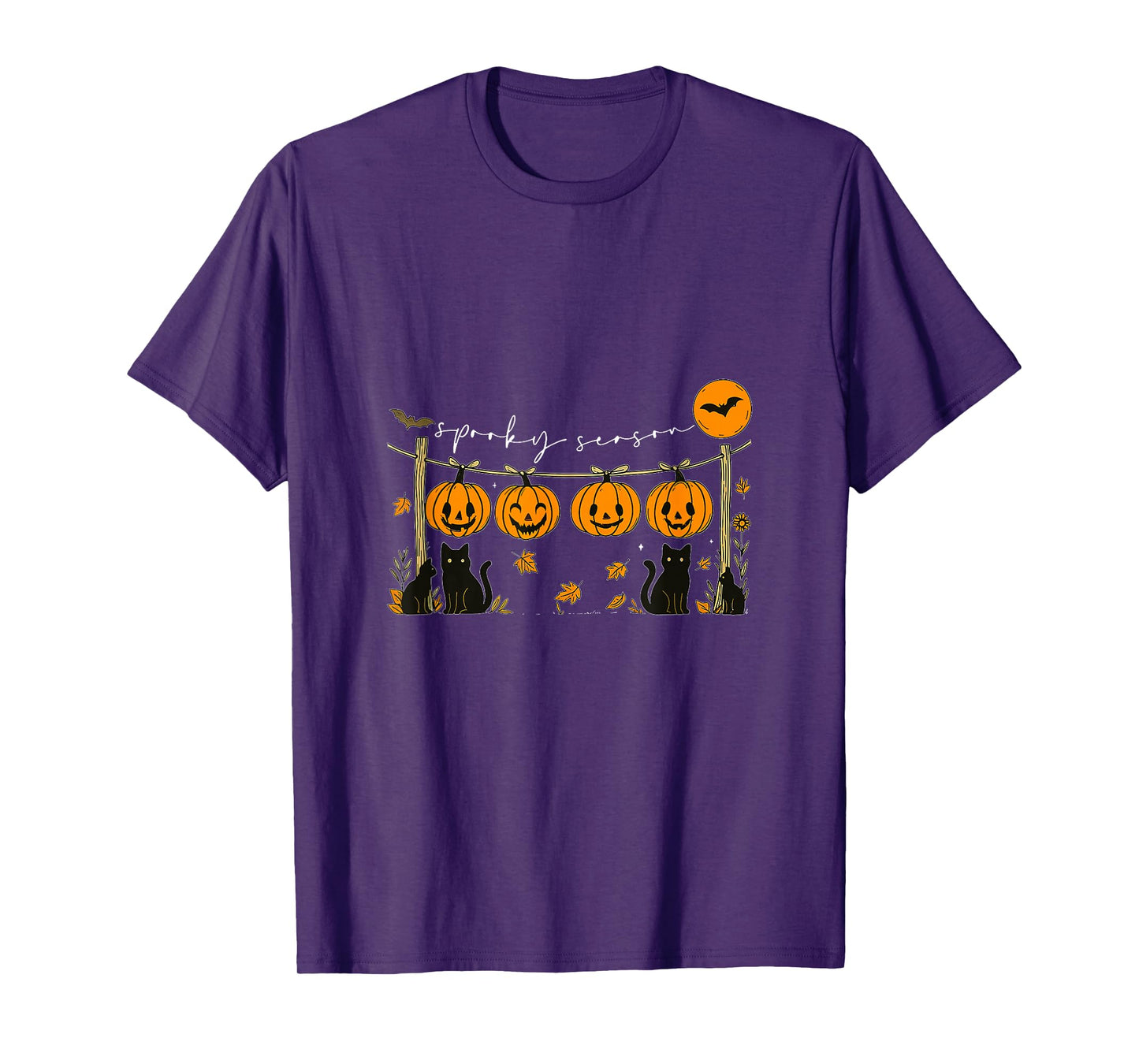 Spooky Season Retro Happy Halloween T-Shirt