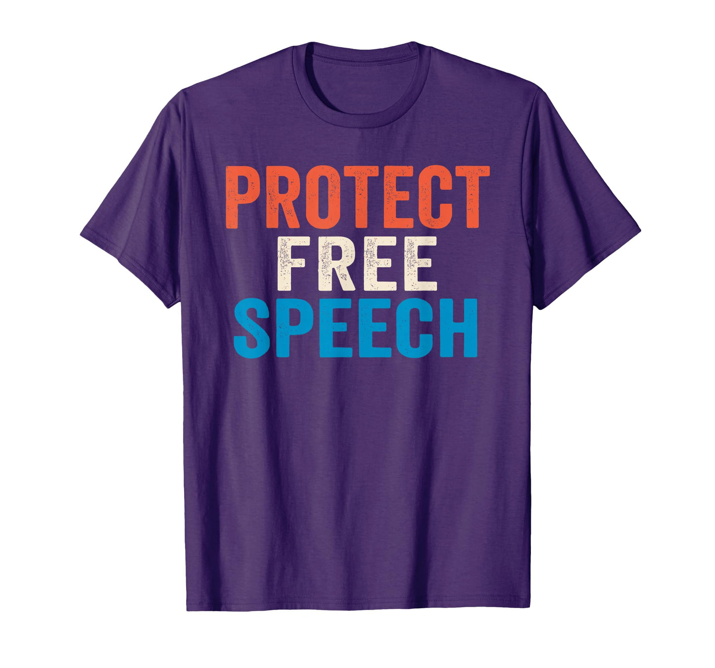 Protect Free Speech Shirt Retro Vintage Free Expression T-Shirt