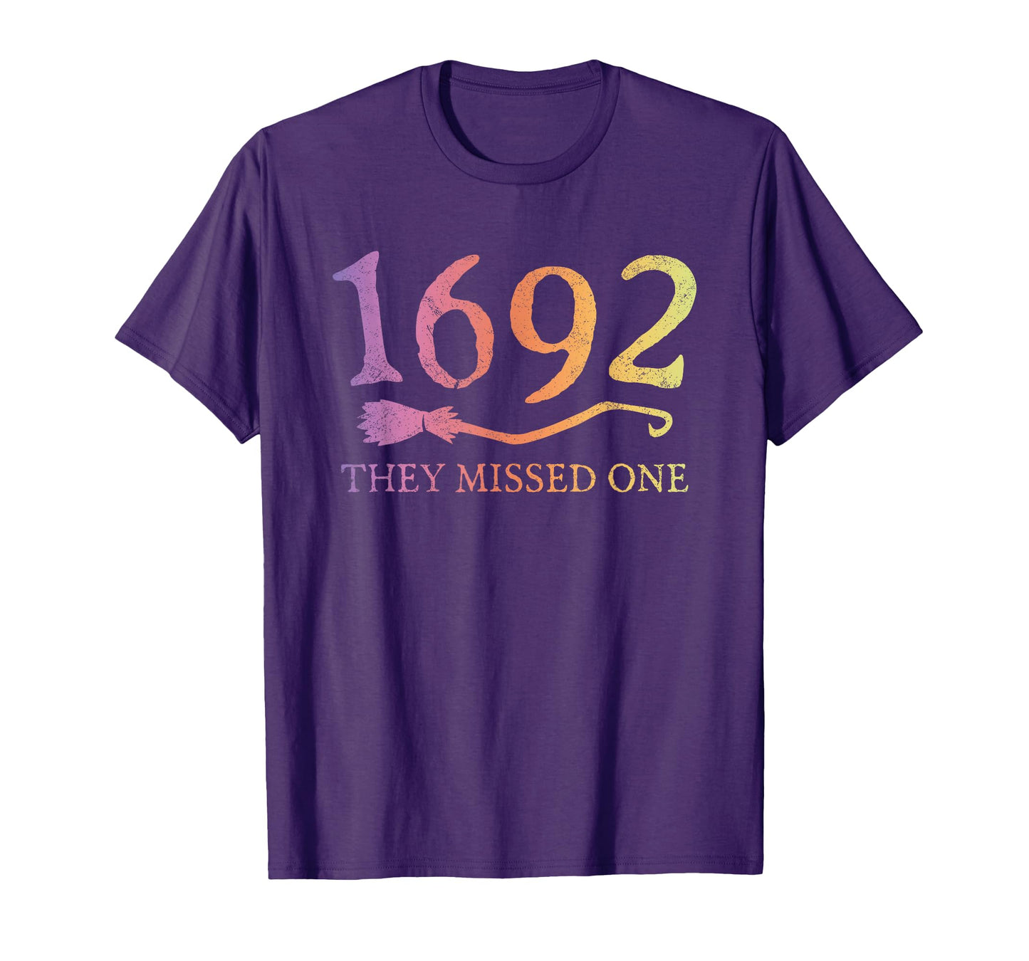 1692 They Missed One Halloween Funny Witchy Salem Costume T-Shirt