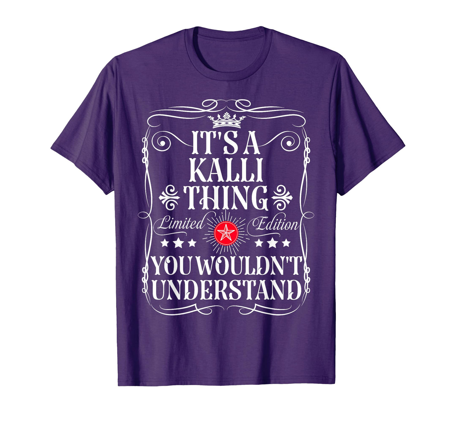 Kalli Name Its A Kalli Thing You Wouldn't Understand T-Shirt