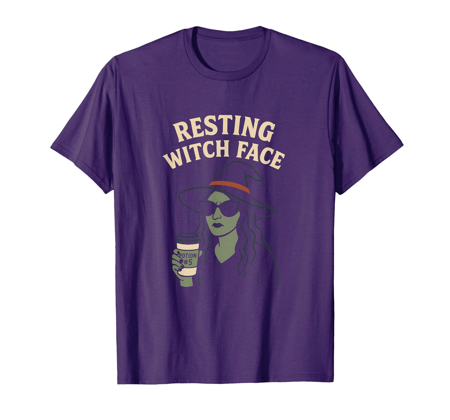 Resting Witch Face Potion #5 - Sarcastic Halloween Vibe T-Shirt