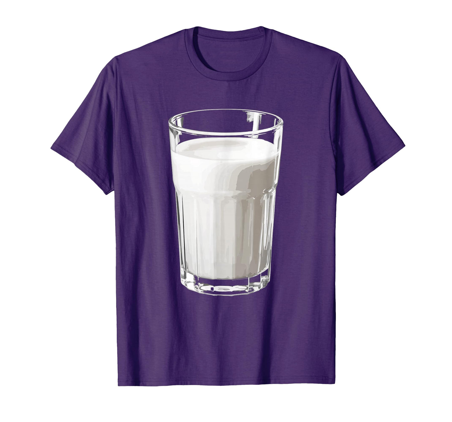 Glass Of Milk Shirt Adult Kids Men Women Glass Milk Costume T-Shirt
