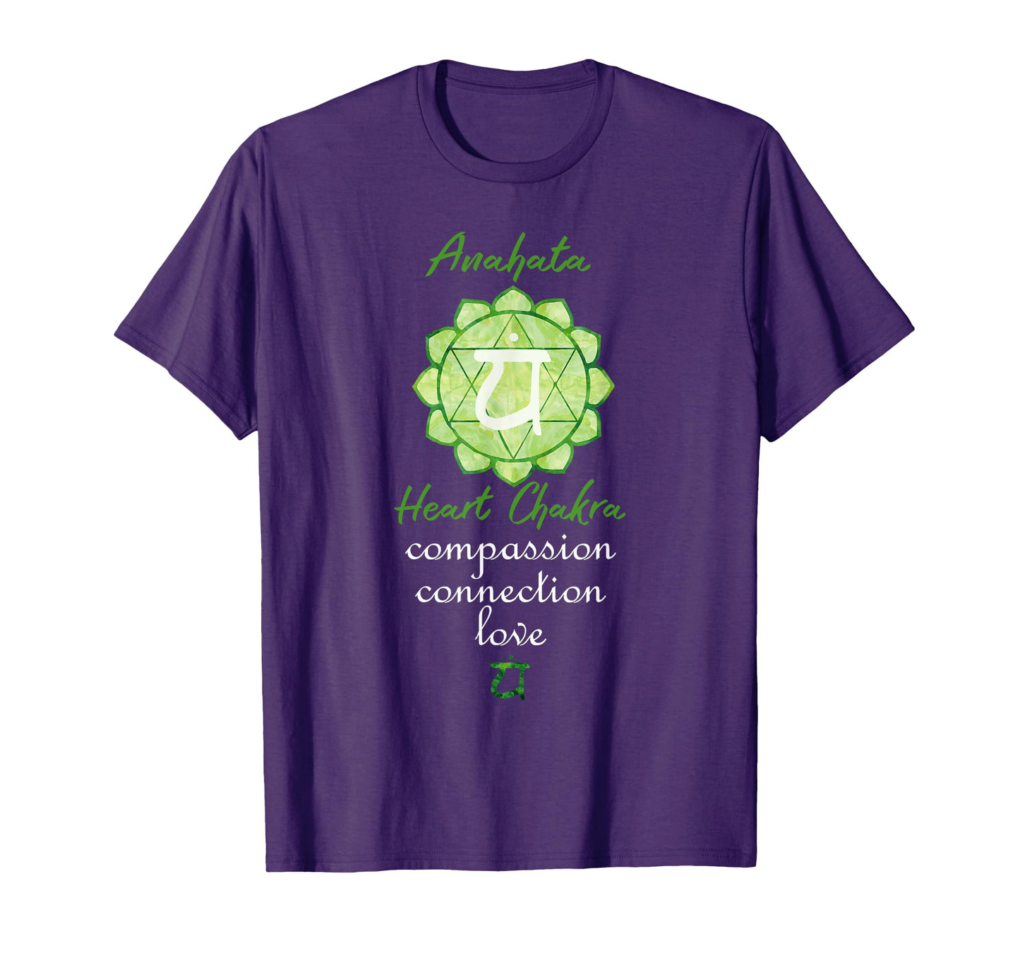 Chakra Meditation Shirt Affirmation Gift Tee Heart Chakra T-Shirt