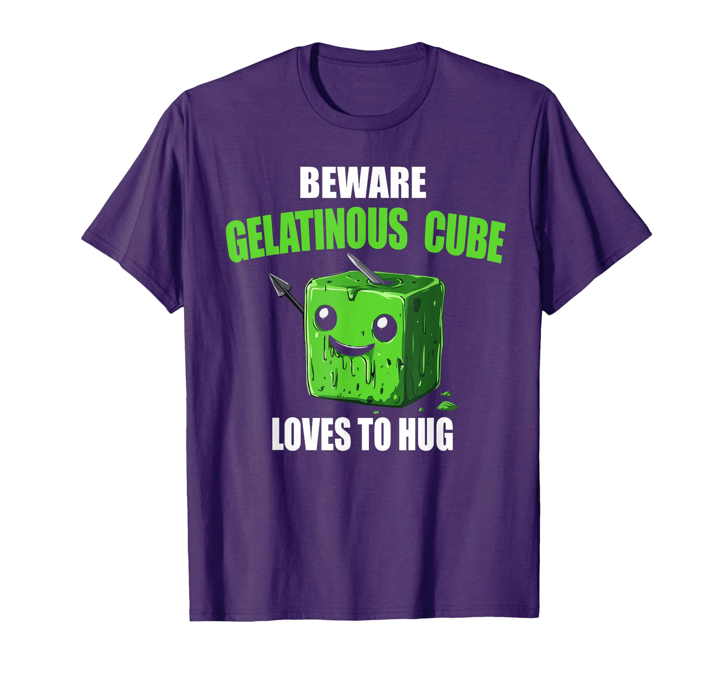 Beware Gelatinous Cube Loves To Hug T-Shirt