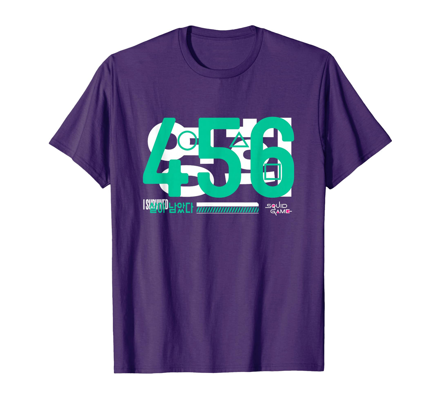 Squid Game 2 Player 456 I Survived Logo T-Shirt