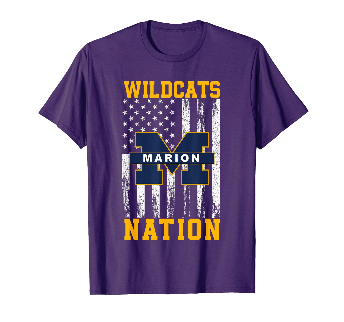 Marion Wildcats Logo Nation HS T-Shirt