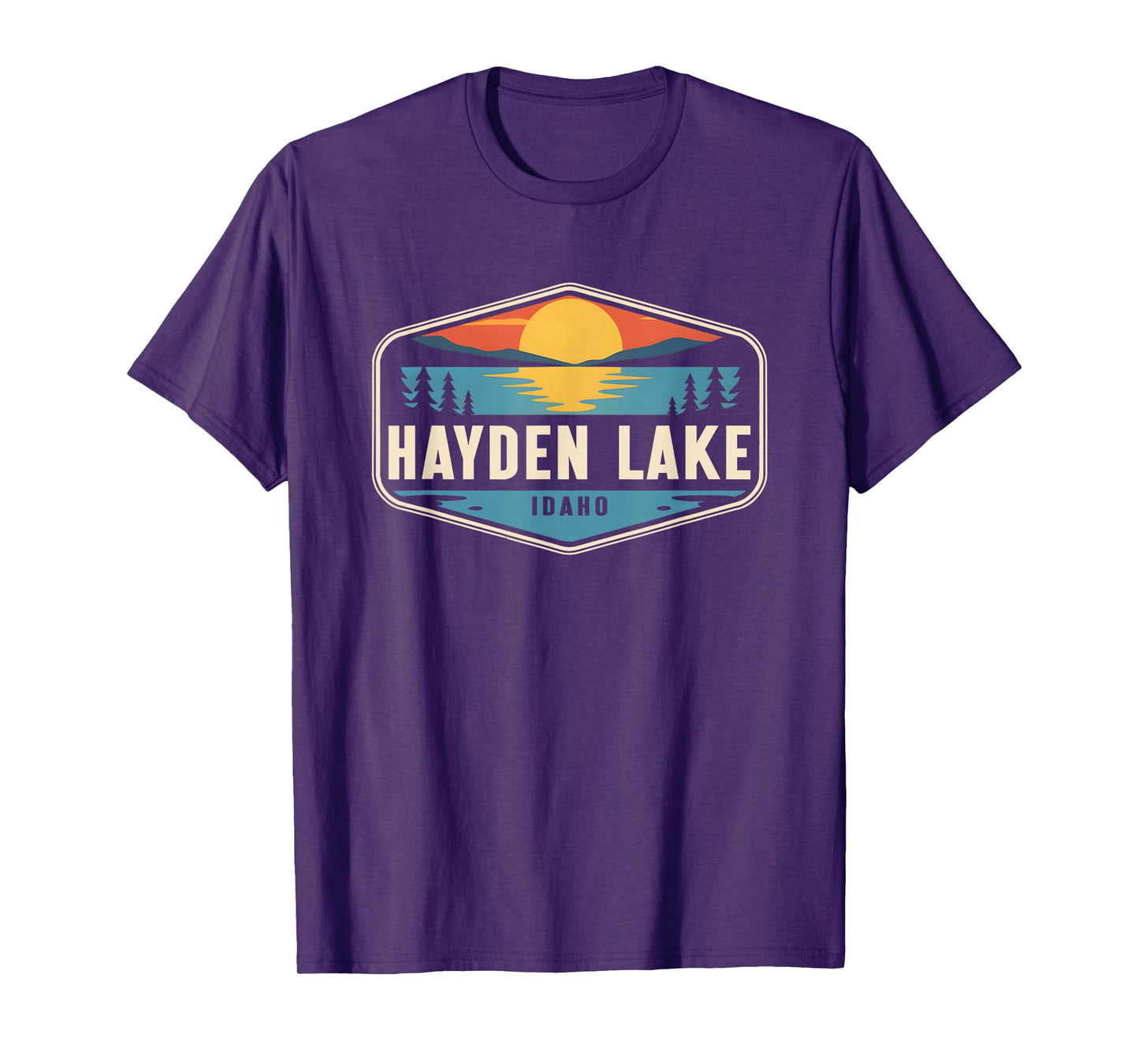 Hayden Lake Idaho Outdoors Vintage T-Shirt