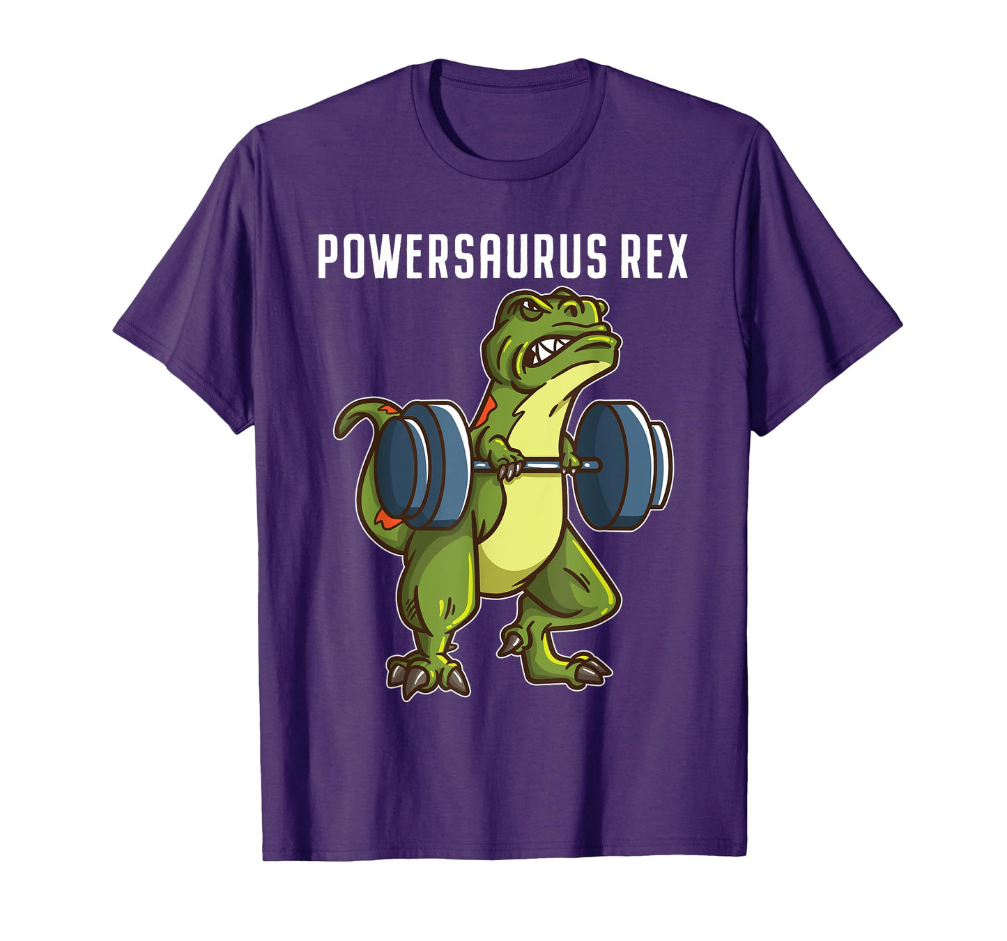 I Love Dinosaur and Fitness Co. Funny T Rex Powerlifting Weightlifting Gym Workout Boys Gift T-Shirt