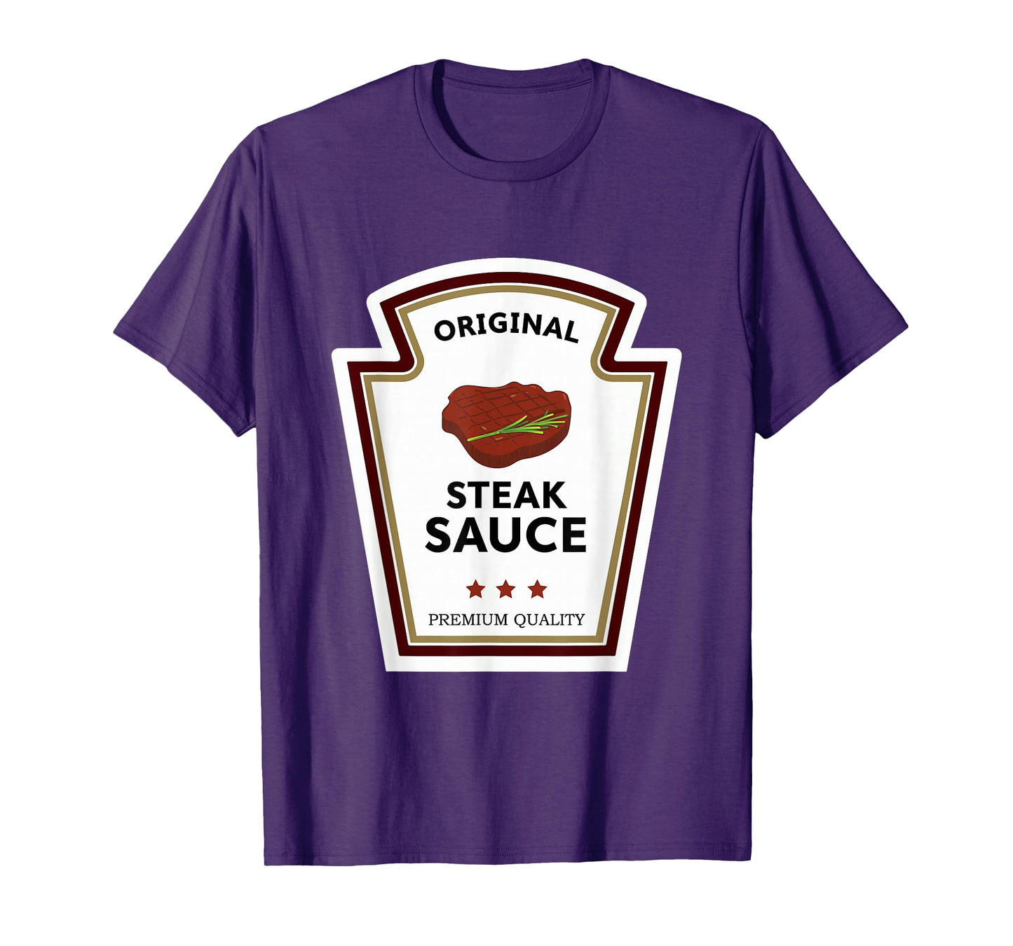 Original Steak Sauce Condiment Group Costume T-Shirt