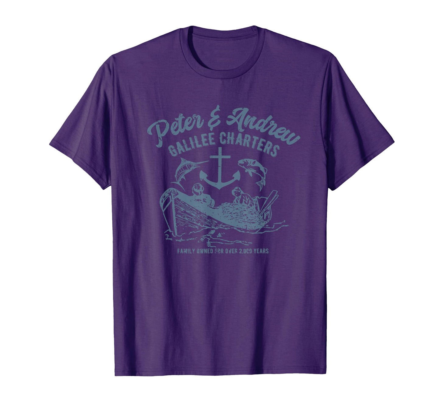Funny Faith Fishing T-Shirt