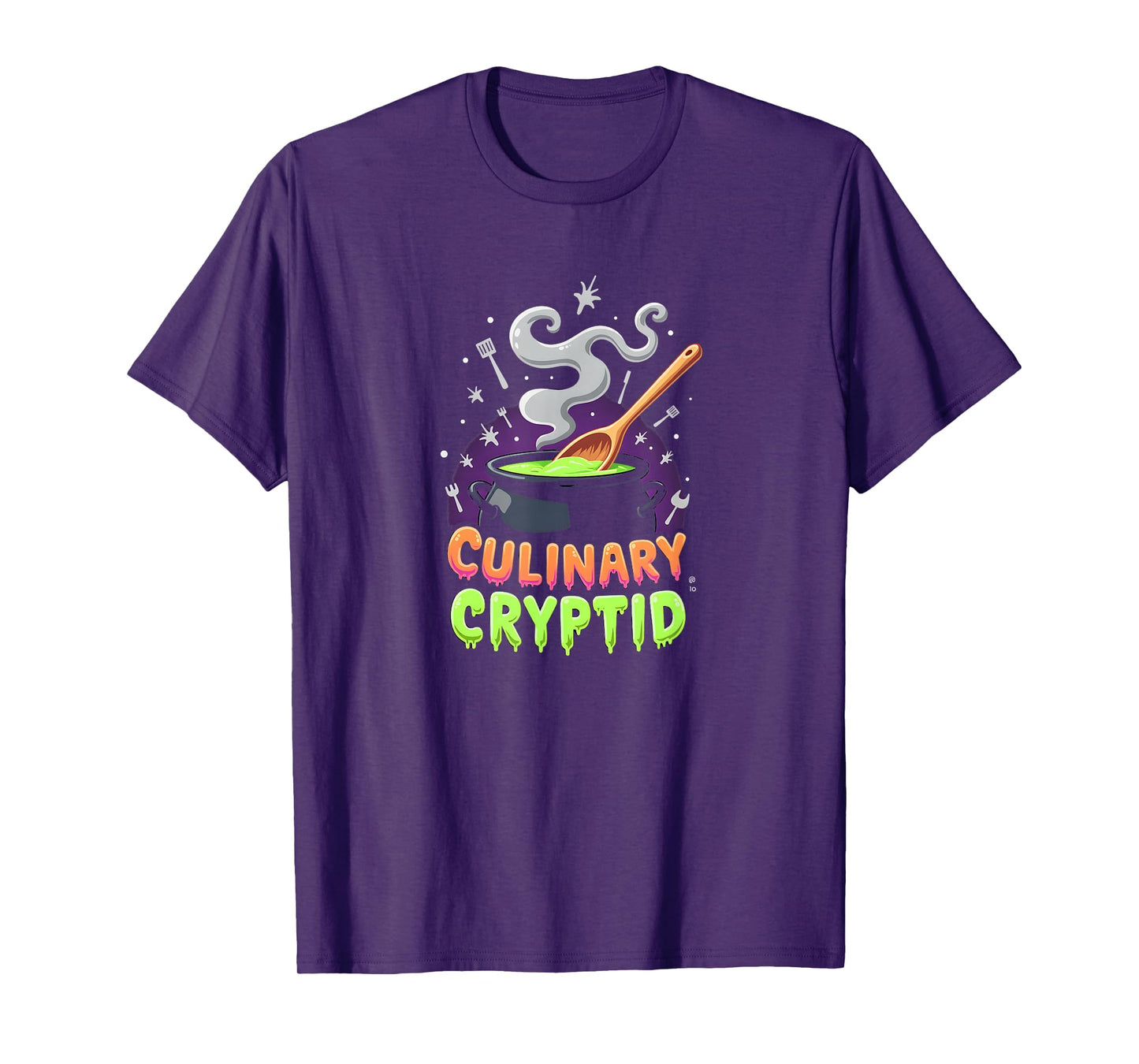 Halloween Food & Cooking: Culinary Cryptid Cauldron Magic T-Shirt
