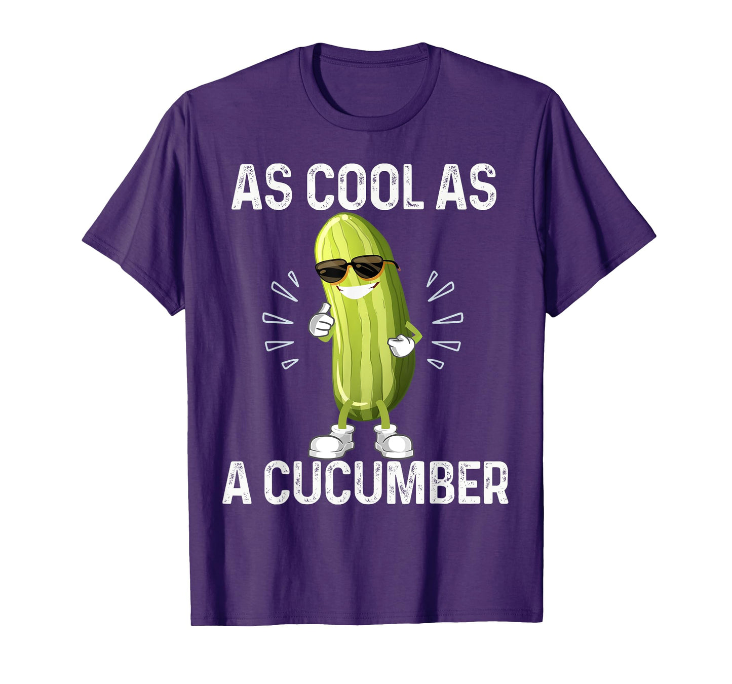As Cool As a Cucumber Cool LaughingPickle In Sunglusses Tee T-Shirt