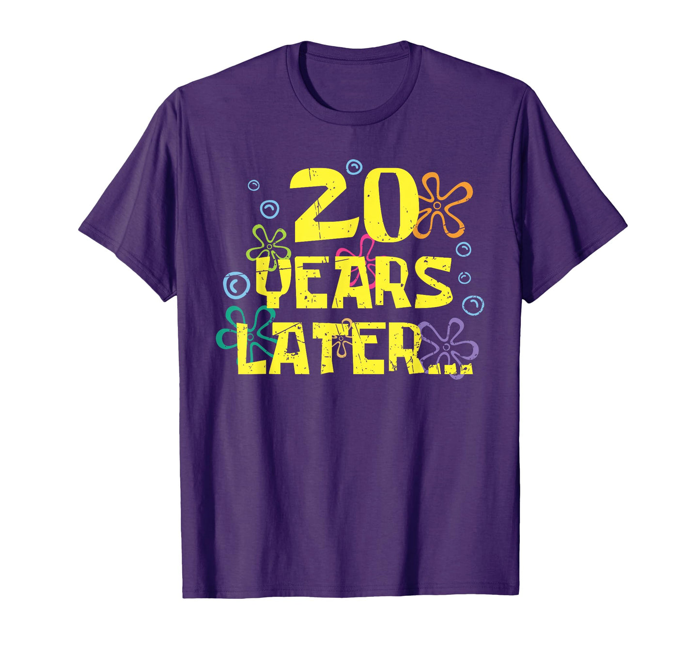 Twenty Years Later 20 Year Old 20th Birthday Party Meme T-Shirt