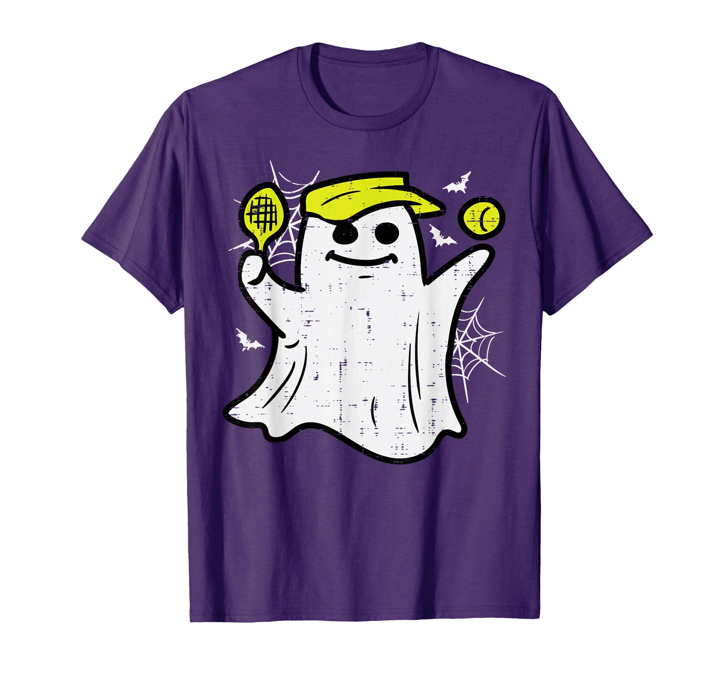 Halloween Pickle Ball Ghost Pickleball Costume Men Women Kid T-Shirt