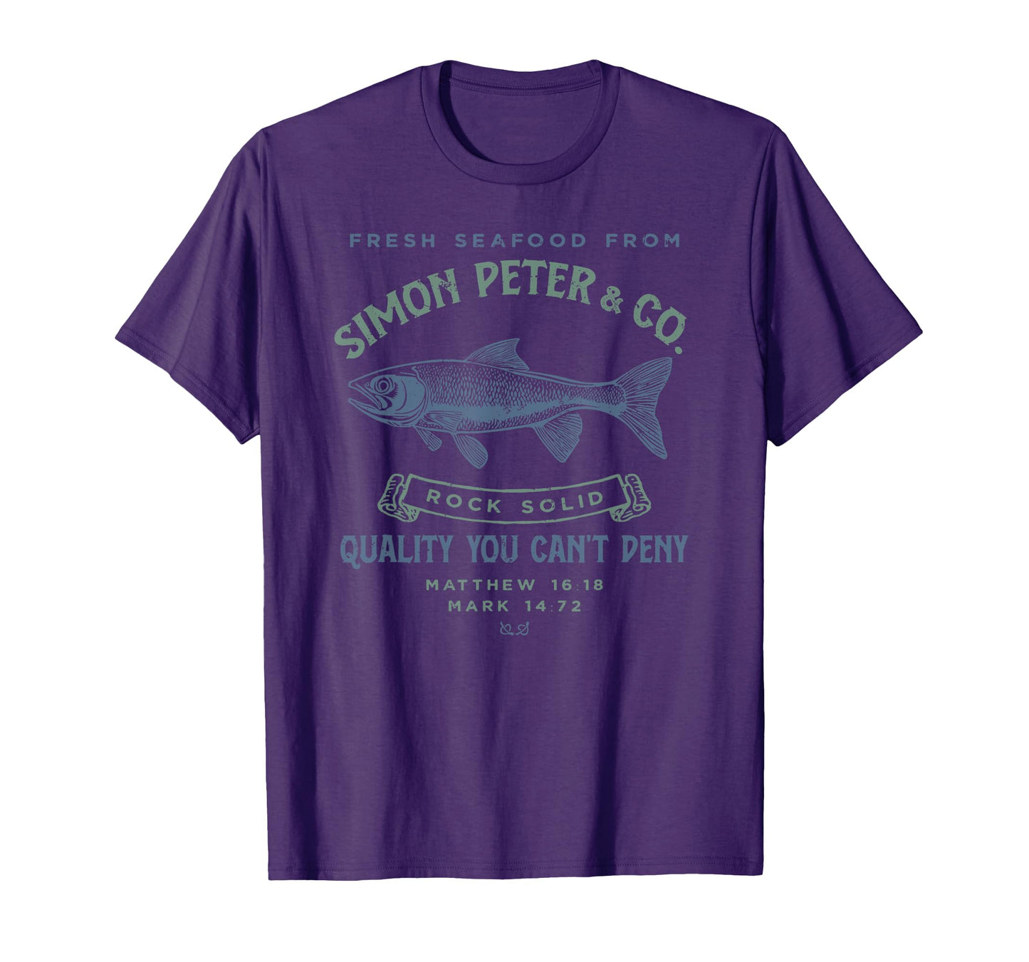 Simon Peter Seafood Funny Christian T-Shirt