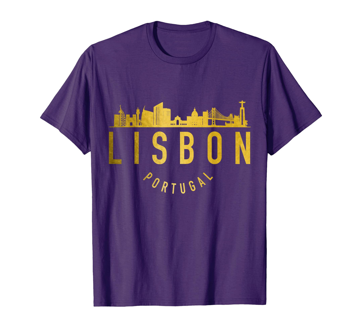 Lisbon Portugal Skyline Lisboa T-Shirt