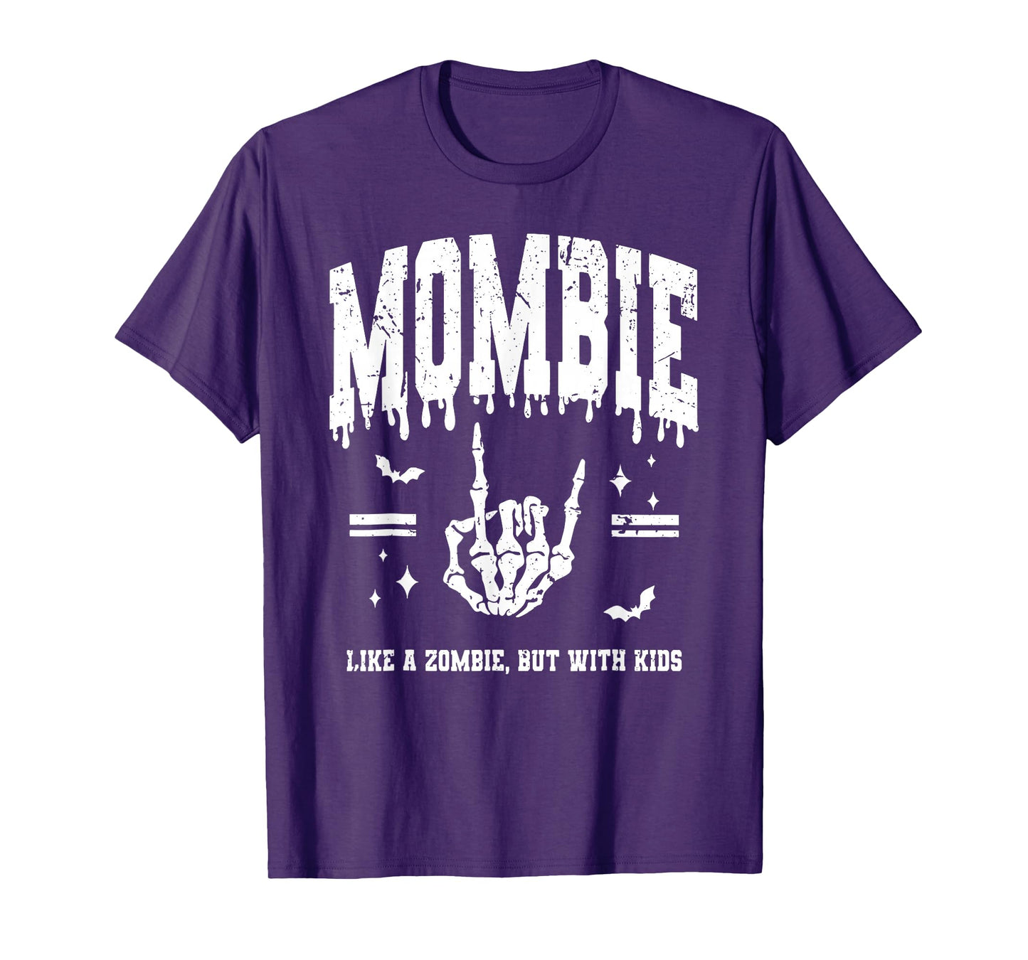 Halloween Mombies Like A Zombie But with Kids Funny Mom T-Shirt