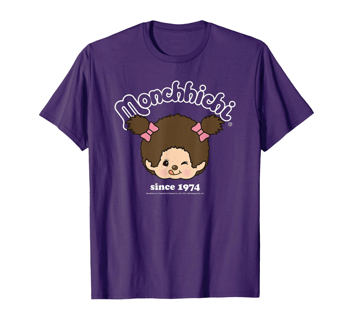 Monchhichi Since 1974 Happy Little Fluffy Girl T-Shirt