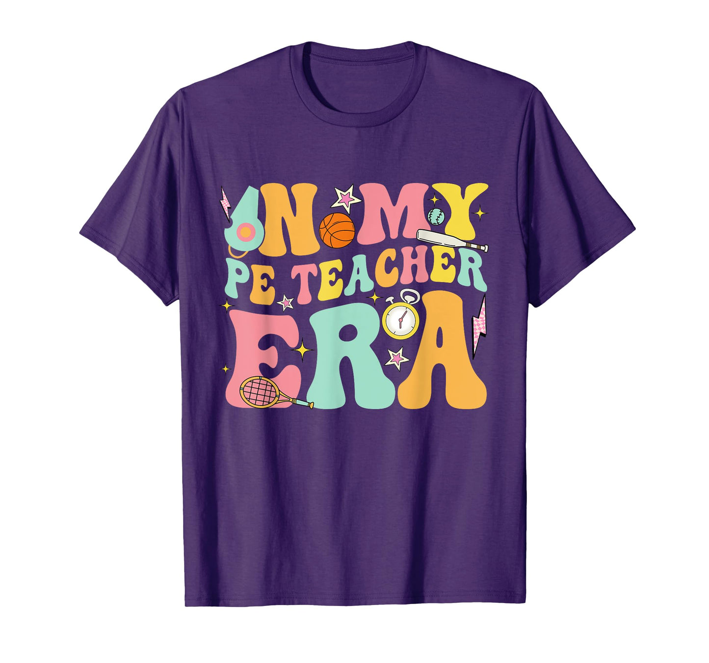 In My Physical Education Era PE Teacher Women Men T-Shirt
