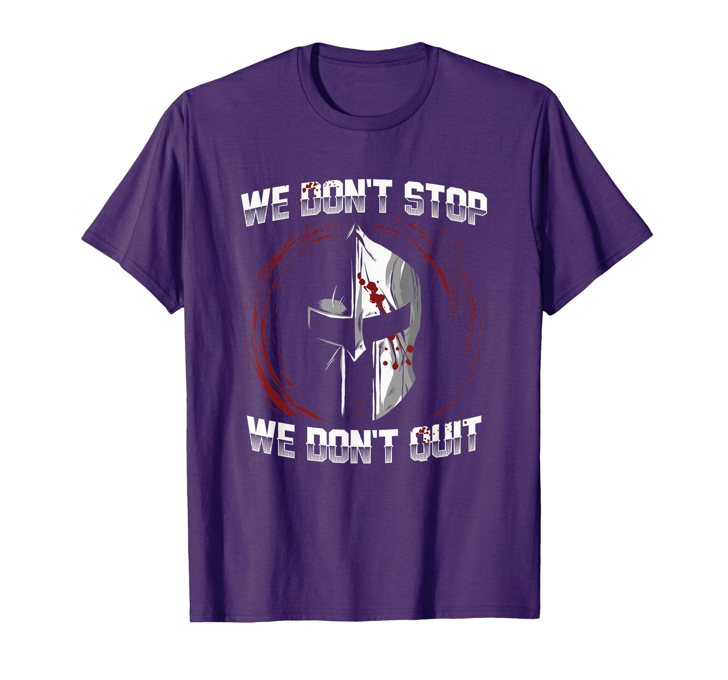 Spartan Workout Design Training Motivation T-Shirt