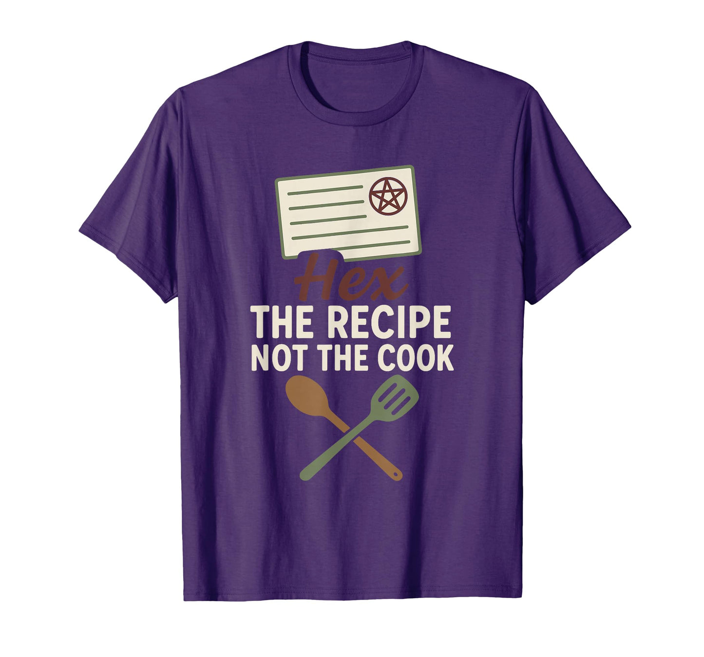Kitchen Witch Herbs Magic Moonlight Cooking Pagan Vibes T-Shirt