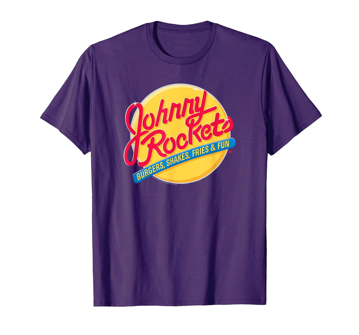Johnny Rockets Vintage Logo Fast Food T-Shirt