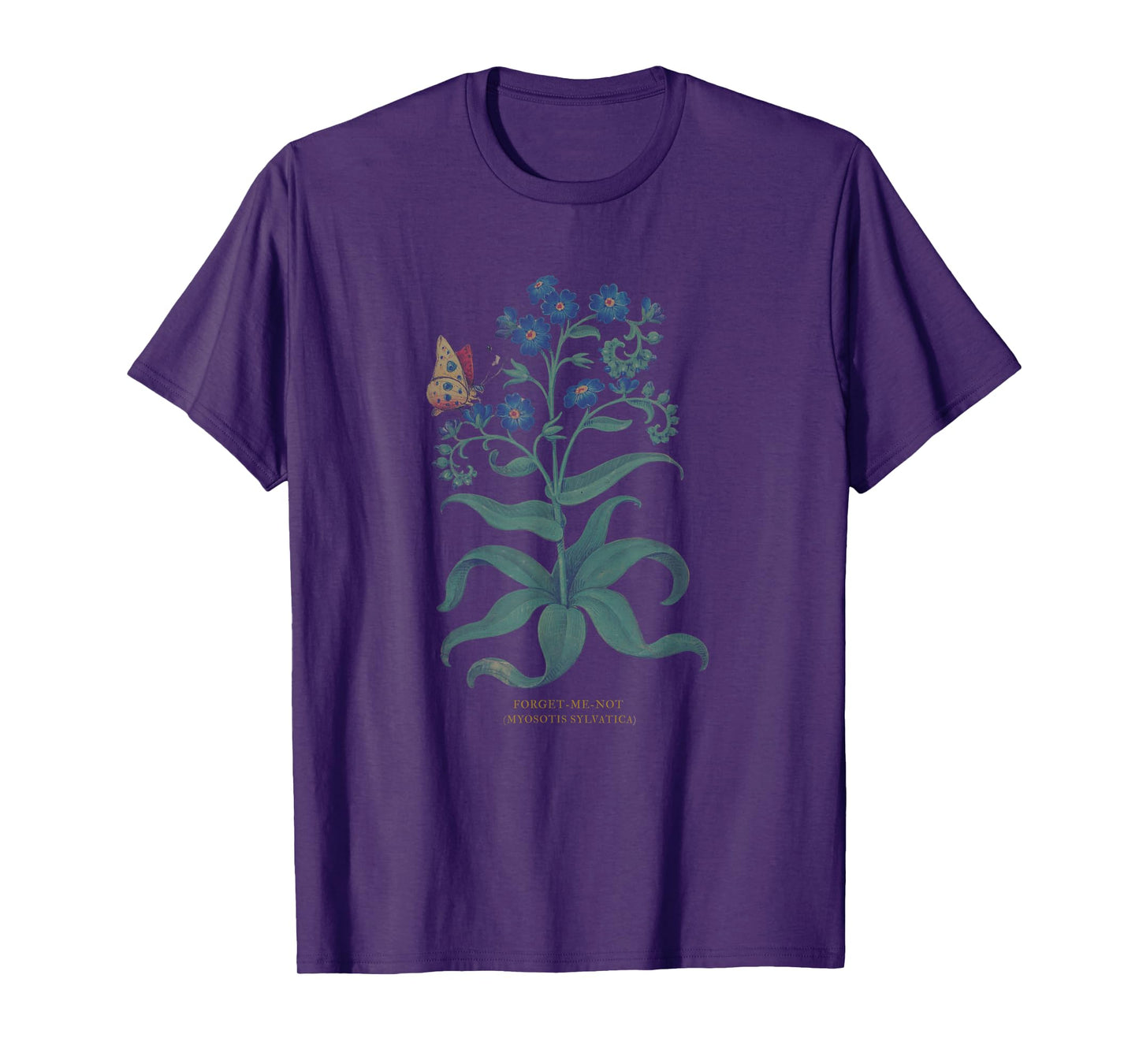 Forget-Me-Not Camp Flower – Summer Love Memory Design T-Shirt