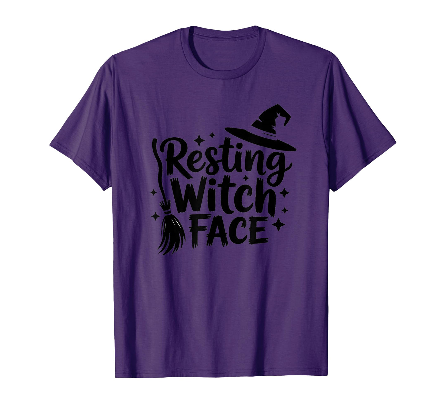 Resting Witch face Halloween T-Shirt