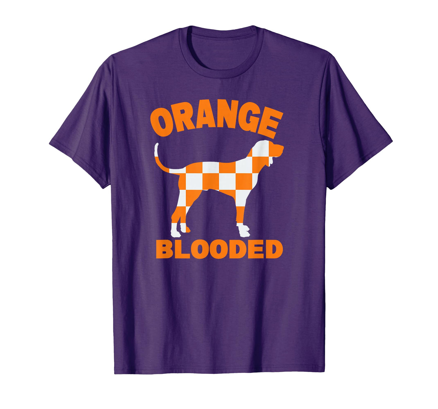 Orange Blooded Tennessee TN State Pride Hound Native Home T-Shirt