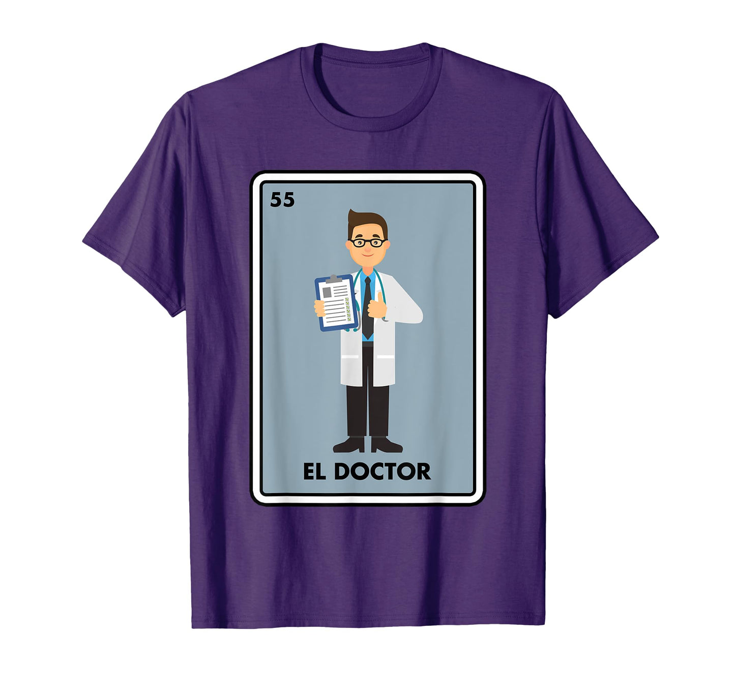 Mexican The Doctor Medical El Doctor Mexican Bingo Card T-Shirt