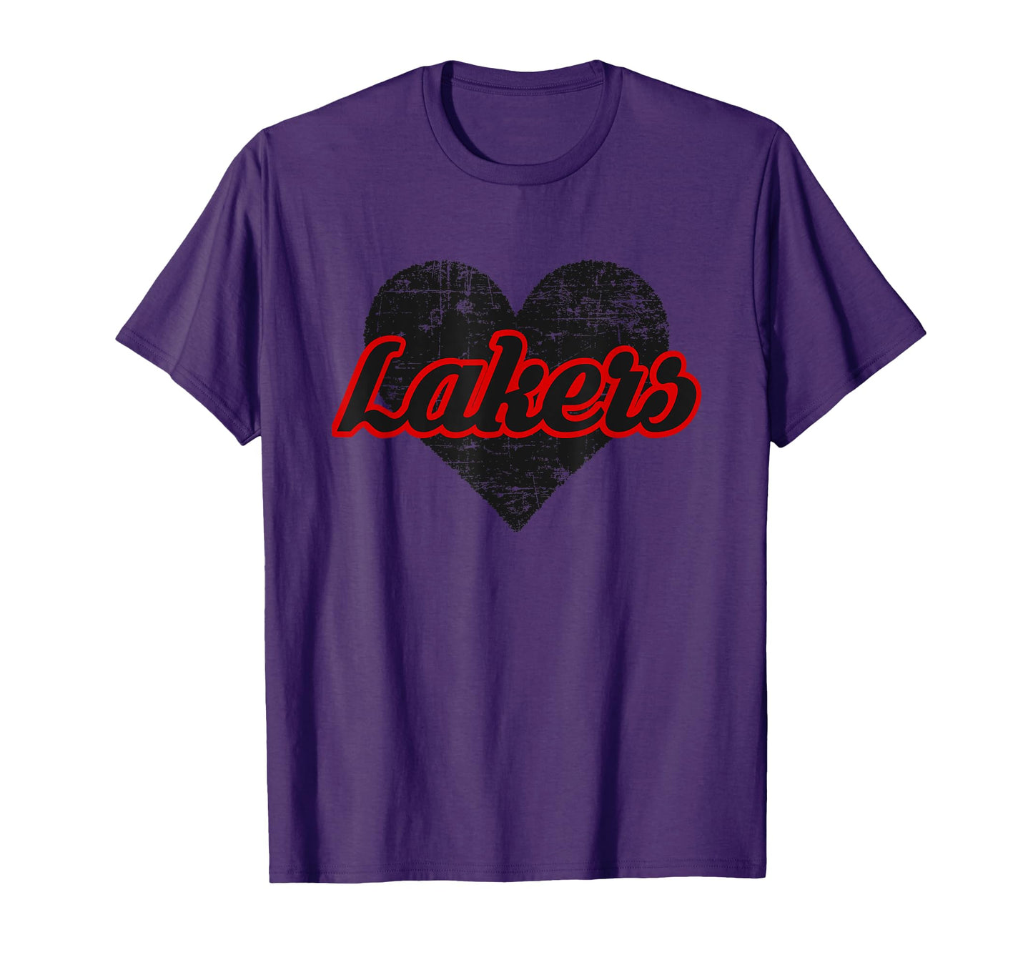 Indian Lake Lakers Over Heart T-Shirt