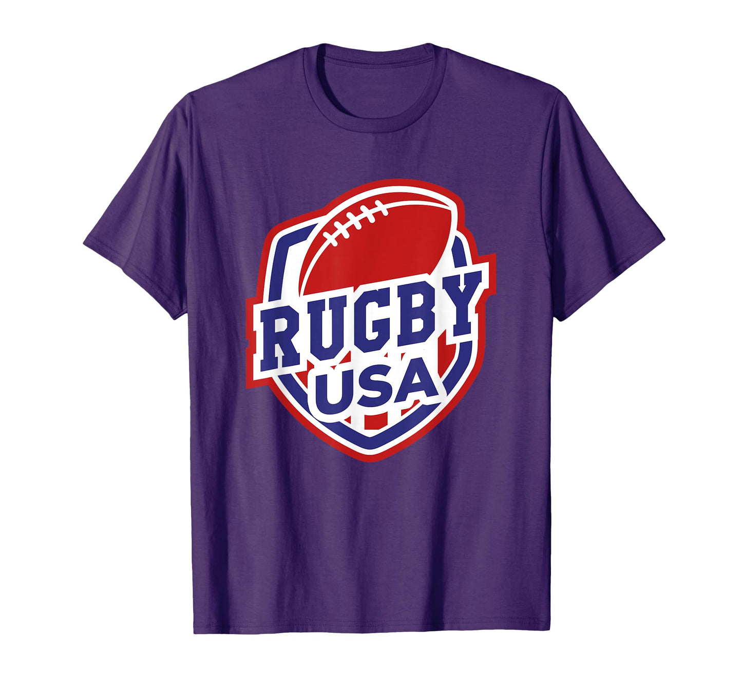 Rugby USA Support the Team Shirt Football USA Flag T-Shirt