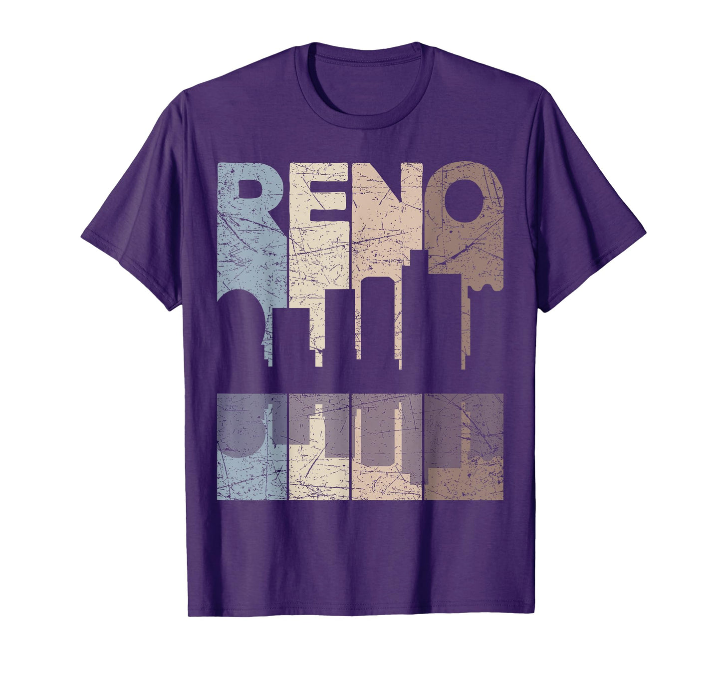 Reno Vintage Reno Nevada Retro Reno Skyline T-Shirt