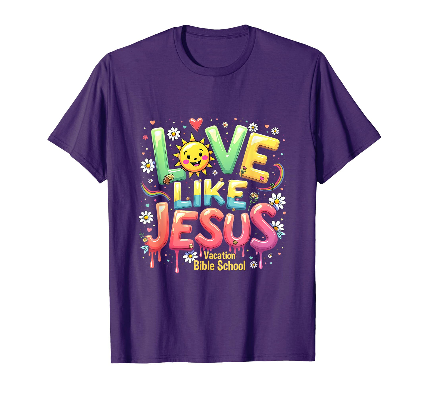VBS 2025 Christian Love Like Jesus Vacation Bible School T-Shirt